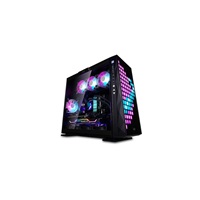 IN WIN case 309, mid tower, 1xUSB-C, 2xUSB 3.0, priehľadná bočná stena, čierna