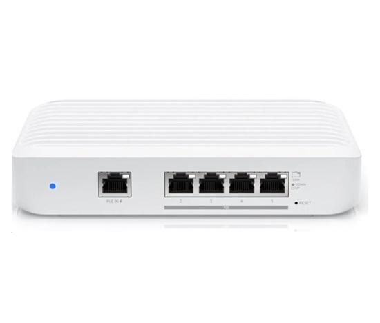 UBNT UniFi Switch Flex XG [4x100M/1G/2.5G/5G/10Gbps, 1x10/100/1000Mbps, PoE]