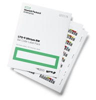 HPE LTO-9 Ultrium RW Bar Code Label Pack
