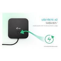 dokovacia stanica iTec USB-C HDMI DP, Power Delivery 100 W