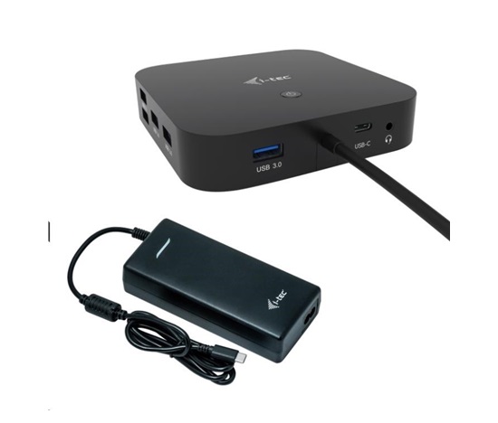 dokovacia stanica iTec USB-C HDMI DP, Power Delivery 100 W + univerzálna nabíjačka 112 W