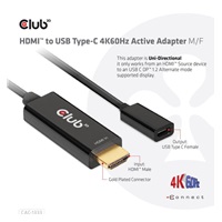 Club3D Aktívny adaptér HDMI na USB-C, 4K60Hz, M/F