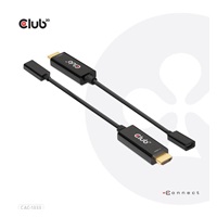 Club3D Aktívny adaptér HDMI na USB-C, 4K60Hz, M/F
