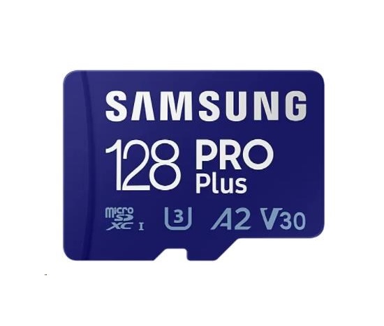 Karta Samsung micro SDHC 128 GB PRO Plus + SD adaptér