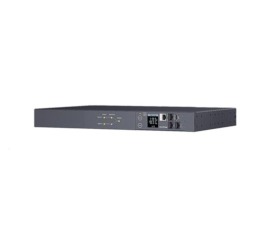 CyberPower Rack ATS Switched PDU, 1U, 16A, (8)C13, (2)C19, IEC C20 (2)