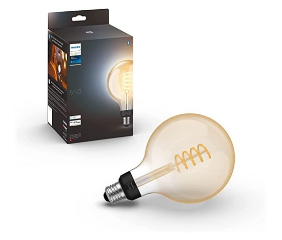 PHILIPS Hue White Filament 7W G125 EUR E27