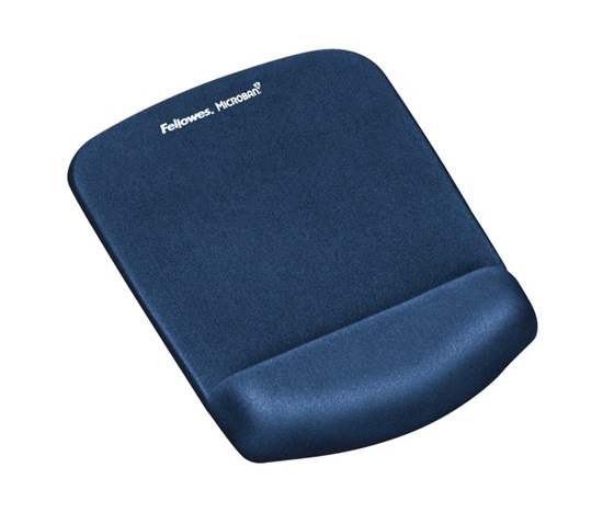 Podložka pod myš a zápästie Fellowes PlushTouch Blue