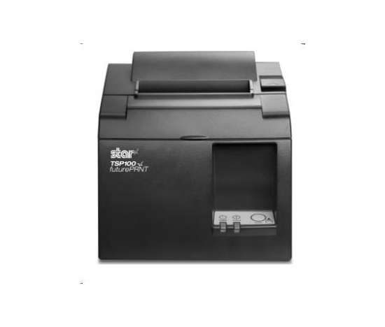 Star TSP143IIU+, USB, 8 bodov/mm (203 dpi), rezačka, tmavosivá