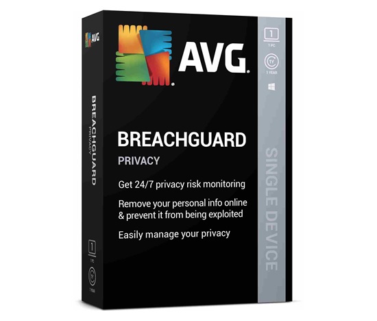 _Nový AVG BreachGuard - 1 zariadenie na 12 mesiacov