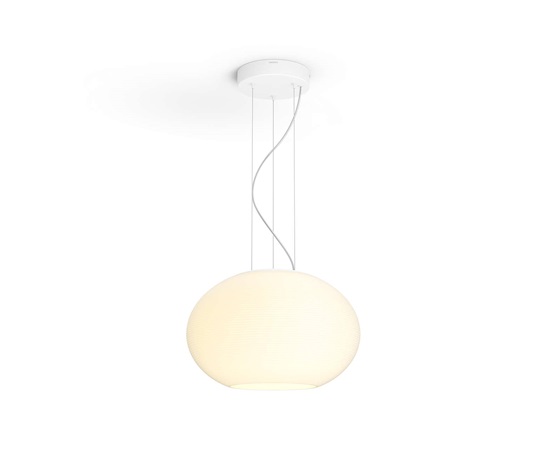 PHILIPS Flourish Závěsné svítidlo, Hue White and color ambiance, 230V, 1x39.5W integr.LED, Bílá