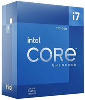 CPU INTEL Core i7-12700KF, 3.60GHz, 25MB L3 LGA1700, BOX (bez chladiča, bez VGA)