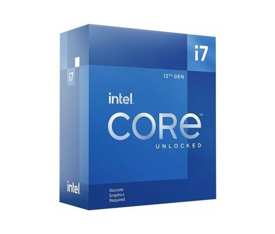 CPU INTEL Core i7-12700KF, 3.60GHz, 25MB L3 LGA1700, BOX (bez chladiča, bez VGA)