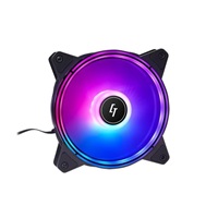 Ventilátor CHIEFTEC RGB NF-3012-RGB, 120x120x25 mm, s 3pinovým/ 4pinovým konektorom