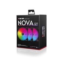 Ventilátor CHIEFTEC RGB NF-3012-RGB, 120x120x25 mm, s 3pinovým/ 4pinovým konektorom