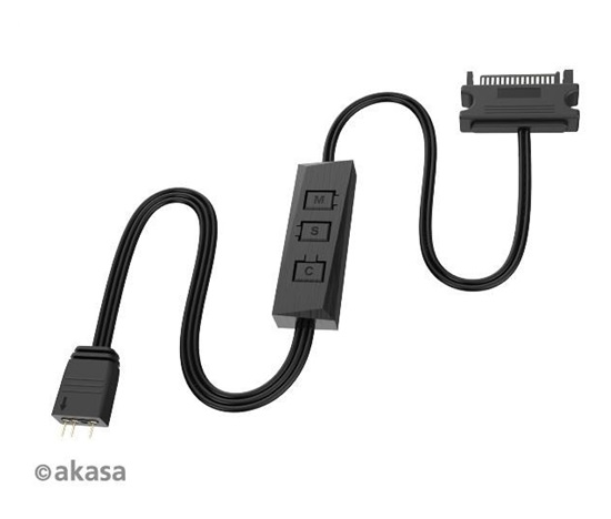 AKASA Vegas Controller Mate, 3-pinový kábel aRGB ovládača