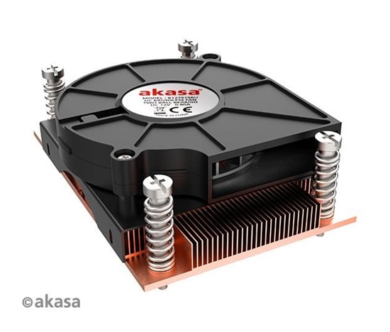 AKASA AM4 - nízkoprofilový chladič CPU s medeným chladičom