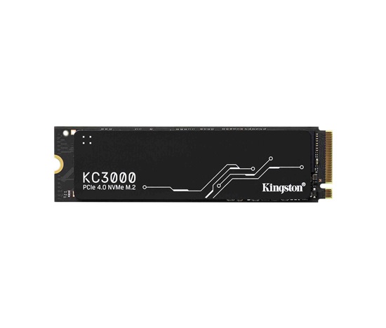 SSD disk Kingston 1024 GB KC3000 M.2 2280 NVMe™ PCIe Gen 4 (R 7000 MB/s; W 6000 MB/s)