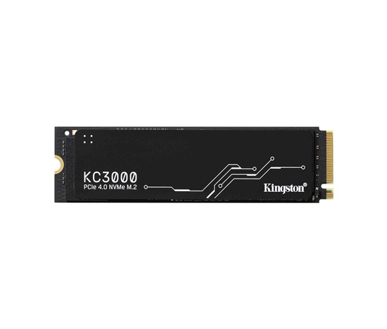 SSD disk Kingston 4096 GB KC3000 M.2 2280 NVMe™ PCIe Gen 4 (R 7000 MB/s; W 7000 MB/s)