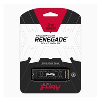 Kingston FURY RENEGADE SSD 2000GB M.2 2280 NVMe™ PCIe Gen 4 (R 7300 MB/s; W 7000 MB/s)
