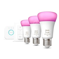 Philips Hue White and Color Ambiance 9W 1100 E27 starter kit