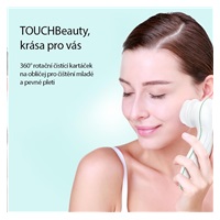 TOUCHBeauty 0759A Čisticí kartáč na pleť 3v1 růžový