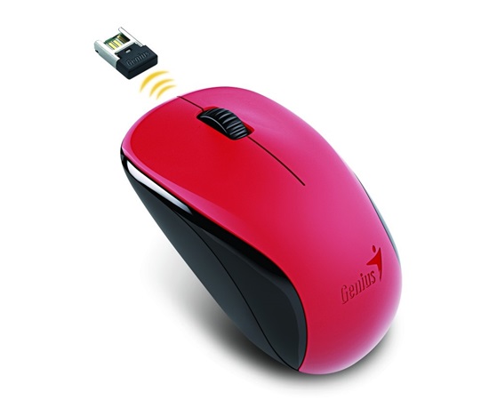 Myš GENIUS NX-7000/ 1200 dpi/ bezdrôtová/ červená