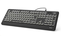 Hama podsvícená klávesnice KC-550