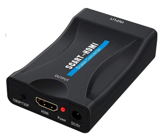 PREMIUMCORD prevodník SCART na HDMI 1080P s napájaním 230 V