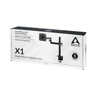 Držiak monitora ARCTIC X1, oceľ, matná čierna