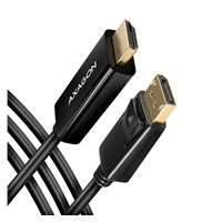 AXAGON RVD-HI14C2, DisplayPort -> HDMI 1.4 redukcie / kábel 1.8 m, 4K/30 Hz