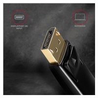 AXAGON RVD-HI14N, DisplayPort -> HDMI 1.4 redukcia/adaptér, 4K/30Hz