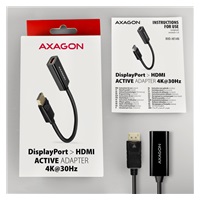 AXAGON RVD-HI14N, DisplayPort -> HDMI 1.4 redukcia/adaptér, 4K/30Hz