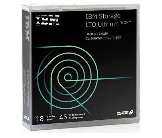 IBM LTO9 Ultrium 18TB/45TB WORM