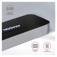 AXAGON HMC-6GL, USB 3.2 Gen 1 hub, porty 3x USB-A, HDMI 4k/30Hz, RJ-45 GLAN, PD 100W, kábel USB-C 20cm
