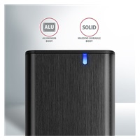AXAGON EEM2-SBC, USB-C 3.2 Gen 2 - M.2 SATA SSD kovový box RAW, bez skrutiek