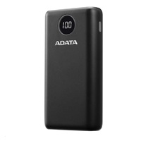 ADATA PowerBank P20000QCD - externá batéria pre mobilný telefón/tablet 20000mAh, 2,1A, čierna (74Wh)