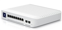 UBNT USW-Enterprise-8-PoE [8x 2.5G RJ45, 2x 10G SFP+, 120W rozpočet PoE, PoE+ 802.3af/at, 1,3" dotykový displej]