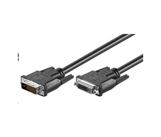 Predlžovací kábel PREMIUMCORD DVI-D,dual-link,DVI(24+1),MF, 3 m