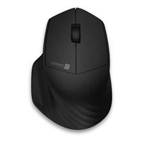 CONNECT IT Trojitá bezdrôtová myš SmartSwitch, 2.4 GHz a Bluetooth 5.0, čierna