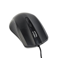 Myš GEMBIRD MUS-4B-01, drôtová, optická, 1200 dpi, USB, čierna