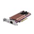 QNAP QM2-2P10G1TB rozšiřující karta 1x10GbE, 2xM.2 NVMe 2280 PCIe Gen3x8 pro PC i NAS
