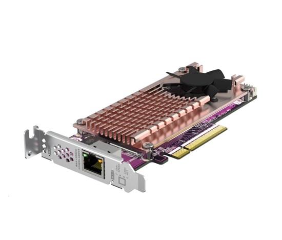 QNAP QM2-2P10G1TB rozšiřující karta 1x10GbE, 2xM.2 NVMe 2280 PCIe Gen3x8 pro PC i NAS