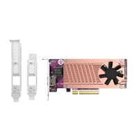 QNAP QM2-2P10G1TB rozšiřující karta 1x10GbE, 2xM.2 NVMe 2280 PCIe Gen3x8 pro PC i NAS