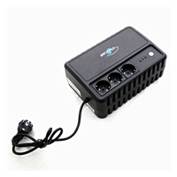 EUROCASE UPS EA200PRO+ 600VA s čistou sínusovou vlnou (3x zásuvka)