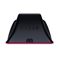 RAZER Univerzální rychlonabíjecí stojan, pro PlayStation 5, Cosmic Red