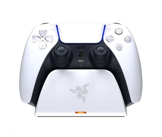 RAZER Univerzální rychlonabíjecí stojan, pro PlayStation 5, White