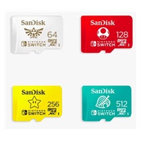 Karta SanDisk MicroSDXC 512 GB pre Nintendo Switch (R:100/W:90 MB/s, UHS-I, V30,U3, C10, A1) licencovaný produkt,Super Mario