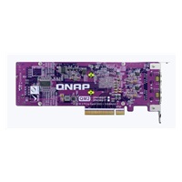 QNAP QM2-2P410G2T rozšiřující karta 2x10GbE, 2xM.2 NVMe 2280 PCIe Gen4x4 pro PC i NAS