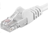 PremiumCord Patch kabel UTP RJ45-RJ45 CAT6 3m bílá