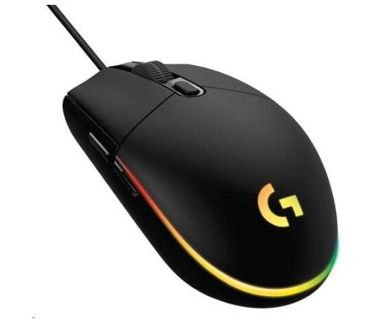 BAZAR - Logitech Gaming Mouse G203 LIGHTSYNC 2nd Gen, EMEA, USB, black  POŠKOZEN OBAL